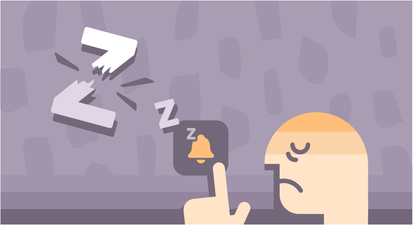 'Hitting the snooze button can disrupt healthy sleep patterns, also leave you feeling drowsy.'